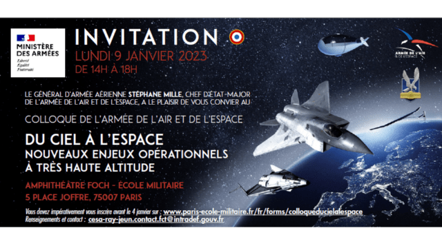 Signature du partenariat portant création de l'Académie Spatiale de Défense  le 21 juin au Salon du Bourget ⋆ L'École de l'air et de l'espace L'École de  l'air et de l'espace